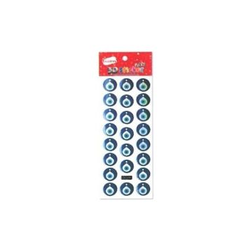 Ticon CB-259 Nazar Boncuklu Stıcker