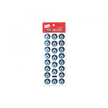 Ticon CB-259 Nazar Boncuklu Stıcker