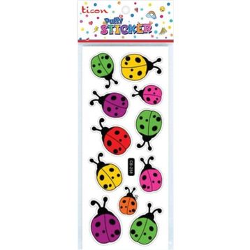 Ticon Puffy 348898 Uğur Böceği Sticker