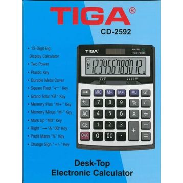 Tiga CD-2592 Hesap Makinesi