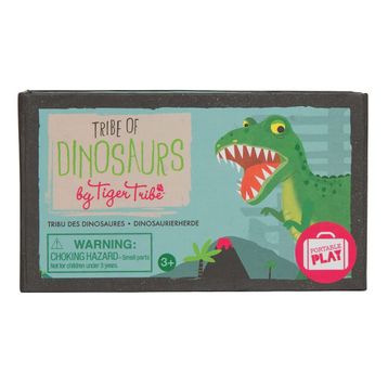 Tiger Tribe Dinosaurs Sahneli Hayvan Figürleri