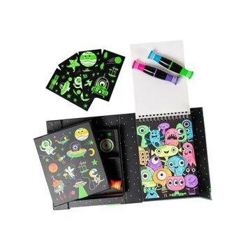 Tiger Tribe Outer Space Neon Colouring Neon Boyama Seti