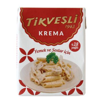 Tikveşli %18 Yağlı 200 ml Krema