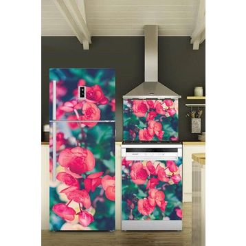 Tilki Dünyası 0003 Buzdolabı Stickerı