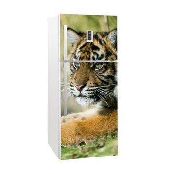 Tilki Dünyası 0015-BUZS000015 Buzdolabı Kapağı Kaplama Sticker