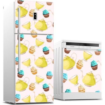 Tilki Dünyası 0048 Buzdolabı Stickerı