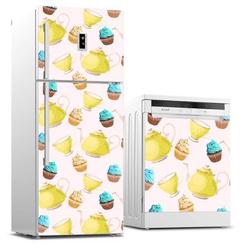 Tilki Dünyası 0048 Buzdolabı Stickerı
