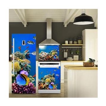 Tilki Dünyası 0048 Buzdolabı Stickerı