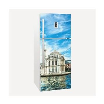 Tilki Dünyası 0057-BUZS000057 Buzdolabı Kapağı Kaplama Sticker
