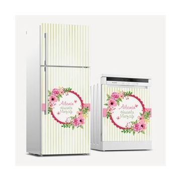 Tilki Dünyası 0066 Buzdolabı Stickerı