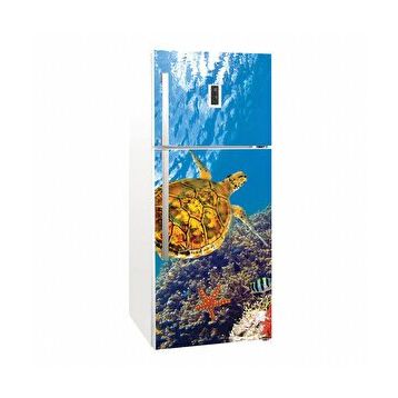 Tilki Dünyası 0067-BUZS000067 Buzdolabı Kapağı Kaplama Sticker