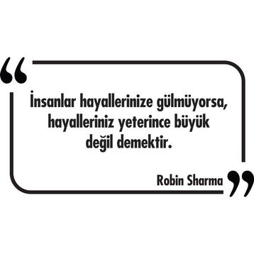 Tilki Dünyası 014 Dekoratif Duvar Yazısı Sticker