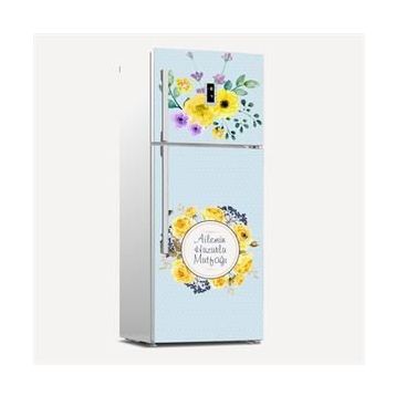 Tilki Dünyası 0147 Buzdolabı Stickerı