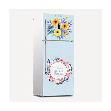 Tilki Dünyası 0148 Buzdolabı Stickerı
