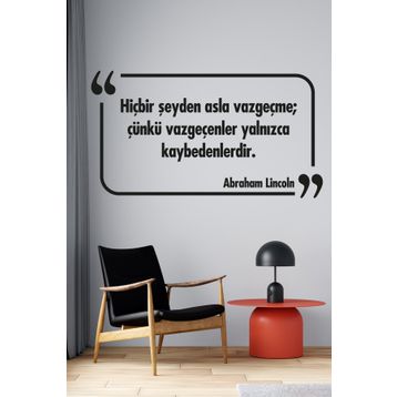 Tilki Dünyası 015 Dekoratif Duvar Yazısı Sticker