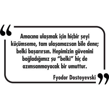 Tilki Dünyası 021 Dekoratif Duvar Yazısı Sticker