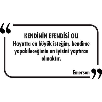 Tilki Dünyası 028 Dekoratif Duvar Yazısı Sticker