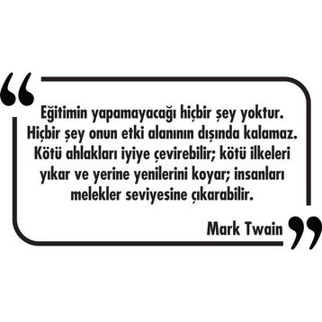 Tilki Dünyası 029 Dekoratif Duvar Yazısı Sticker