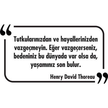 Tilki Dünyası 034 Dekoratif Duvar Yazısı Sticker