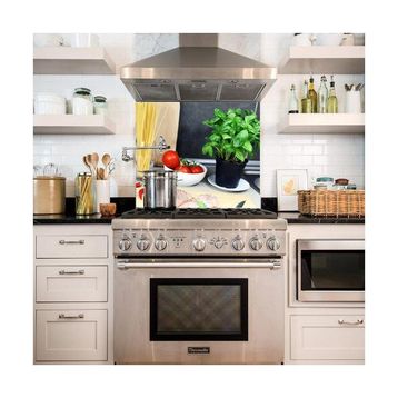 Tilki Dünyası Mutfak Ocağı Arkası Spagetti Sticker