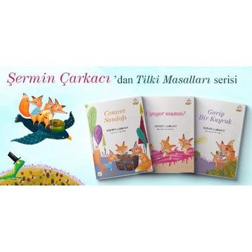 Tilki Masalları Seti - 3 Kitap - Şermin Çarkacı
