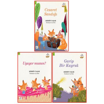 Tilki Masalları Seti - 3 Kitap - Şermin Çarkacı