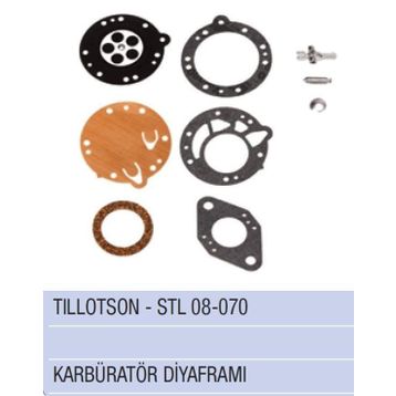 Tillotson Stihl 070 Karbüratör Diyafram Takımı