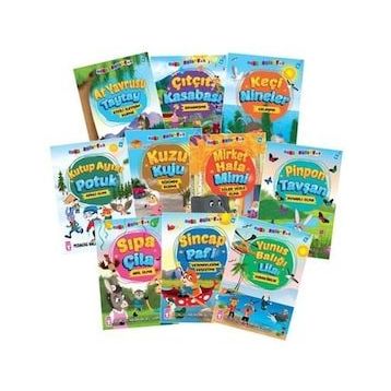 Timaş Çocuk - Mini Masallar 5 Seti - 10 Kitap Takım