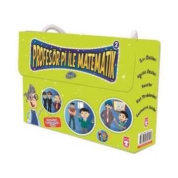 Timaş Çocuk Profesör Pi İle Matematik 2 Set - (5 Kitap)