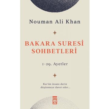 Timaş Yayınları Bakara Suresi Sohbetleri