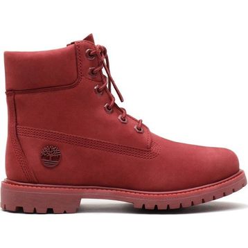 Timberland 6 in Premium Kırmızı Kadın Bot