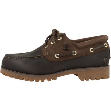 Timberland Authentic Boat Shoe TB0A44YFAI21 Koyu Kahverengi Hakiki Deri Erkek Tekne Ayakkabısı