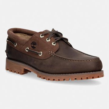Timberland Authentic Boat Shoe TB0A44YFAI21 Koyu Kahverengi Hakiki Deri Erkek Tekne Ayakkabısı