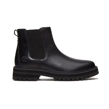 Timberland Britton Drive Chelsea TB0A5RRDW021 Black Siyah Deri Erkek Bot