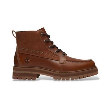 Timberland Britton Drive Mid Lace Up TB0A2MUQEM41 Kahverengi Deri Erkek Bot