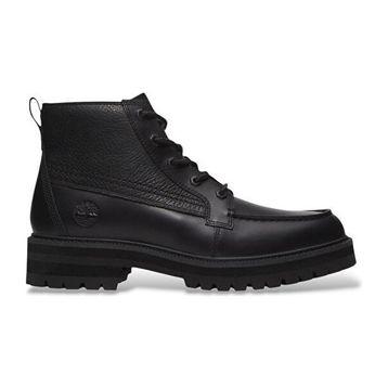 Timberland Britton Drive Mid Lace Up TB0A2MUQW021 Black Siyah Deri Erkek Bot