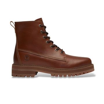 Timberland Britton Drive Mid Lace Up TB0A41CGEM41 Kahverengi Deri Erkek Bot