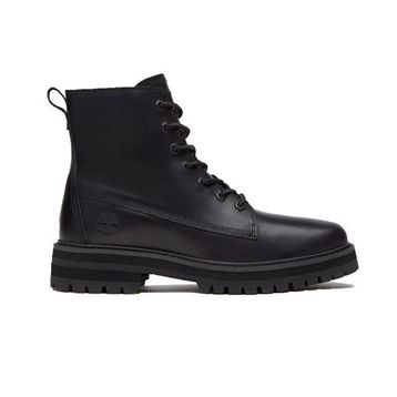 Timberland Britton Drive Mid Lace Up TB0A41CGW021 Black Siyah Deri Erkek Bot