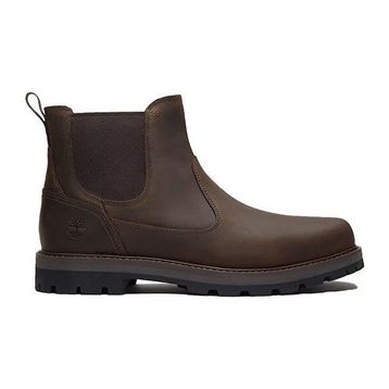 Timberland Britton Road Chelsea TB0A6A4WET41 Haki Deri Erkek Bot