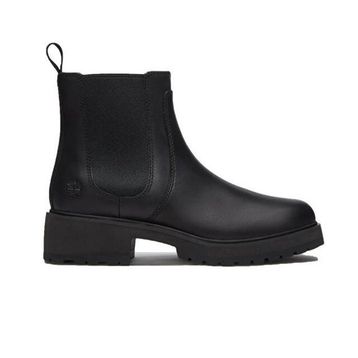 Timberland Carnaby Row Chelsea TB0A2KC7W021 Black Siyah Deri Kadın Bot