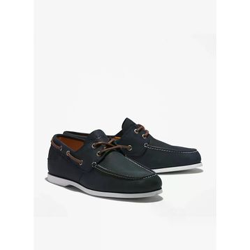 Timberland Cedar Bay TB0A28BM0191 Lacivert Hakiki Deri Erkek Tekne Ayakkabısı