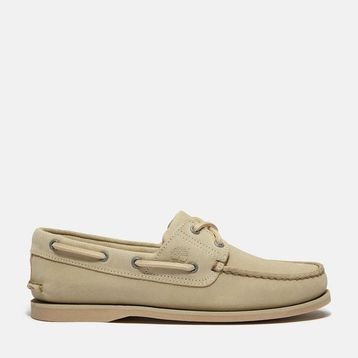 Timberland Classic Boat 2 Eye TB0A4187EVV1 Yeşil Hakiki Deri Erkek Tekne Ayakkabısı