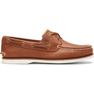 Timberland Classic Boat 2 Eye TB0A43V98771 Açık Kahverengi Hakiki Deri Erkek Tekne Ayakkabısı