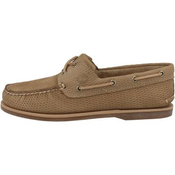Timberland Classic Boat TB0A4187EN31 Medium Beige Bej Nubuk Deri Erkek Tekne Ayakkabısı