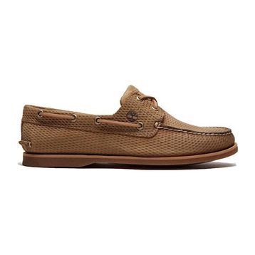 Timberland Classic Boat TB0A4187EN31 Medium Beige Bej Nubuk Deri Erkek Tekne Ayakkabısı