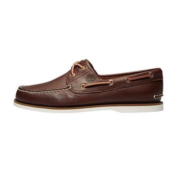 Timberland Classic Boat TB1740352141 Kahverengi Hakiki Deri Erkek Tekne Ayakkabısı