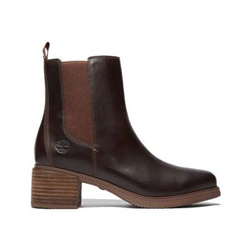 Timberland Dalston Vibe Mid Chelsea TB0A25B32011 Kahverengi Deri Kadın Bot