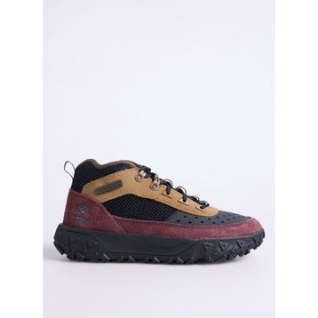 Timberland GreenStride Motion 6 Mid Lace Up TB0A6CW1A6M1 Black Burgundy Siyah Bordo Erkek Bot