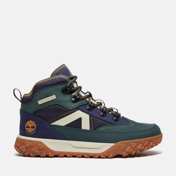 Timberland GreenStride Motion 6 Mid Lace Up Waterproof TB0A6ASHEO61 Dark Green Koyu Yeşil Nubuk Unisex Bot