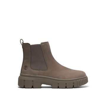 Timberland Greyfield Mid Chelsea TB0A2FK2EM51 Medium Brown Kahverengi Nubuk Kadın Bot